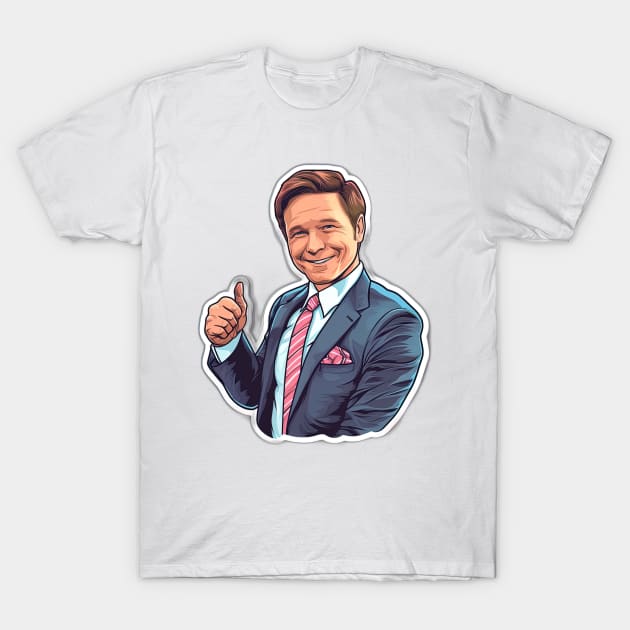 Ron Desantis thumbs up, president T-Shirt by Maverick Media